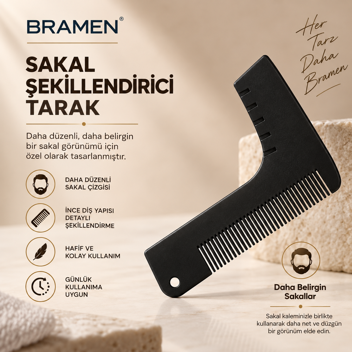 Bramen Sakal Tarağı