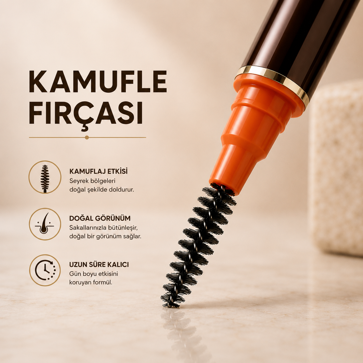 Bramen Doğal Görünüm Sakal Kalemi